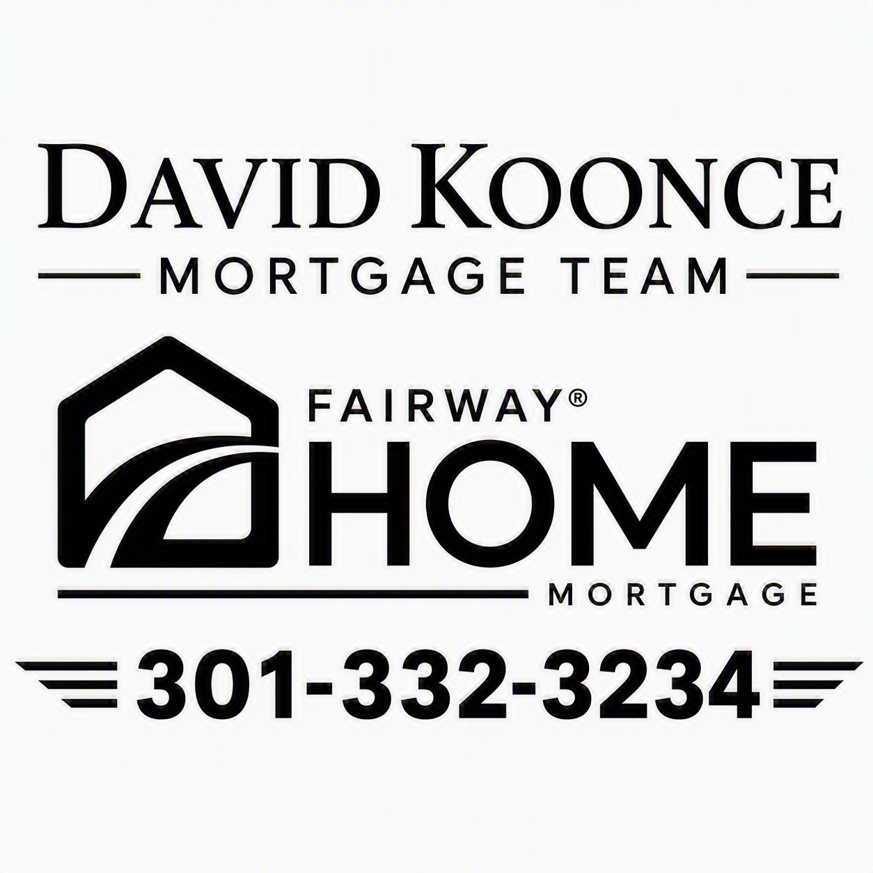 Koonce Mortgage TEAM logo for Mike Buscher Rivers & Rails